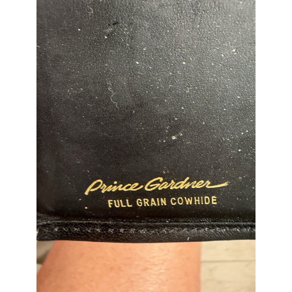 Vintage Prince Gardner Genuine Pigskin Trifold Wallet/3" X 4 1/2"/Excellent